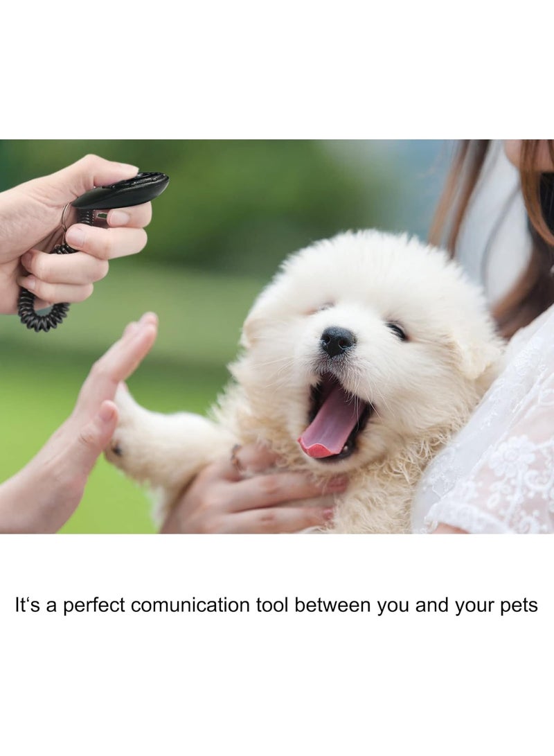 سونسر الفرس 2 حزمة نقرات لتدريب ، تدريب مع حزام المعصم ، طقم تدريب جرو الفرس ، نقرات تدريب ، مدرب الأليفة الفرس للحيوانات الأليفة - Image 5