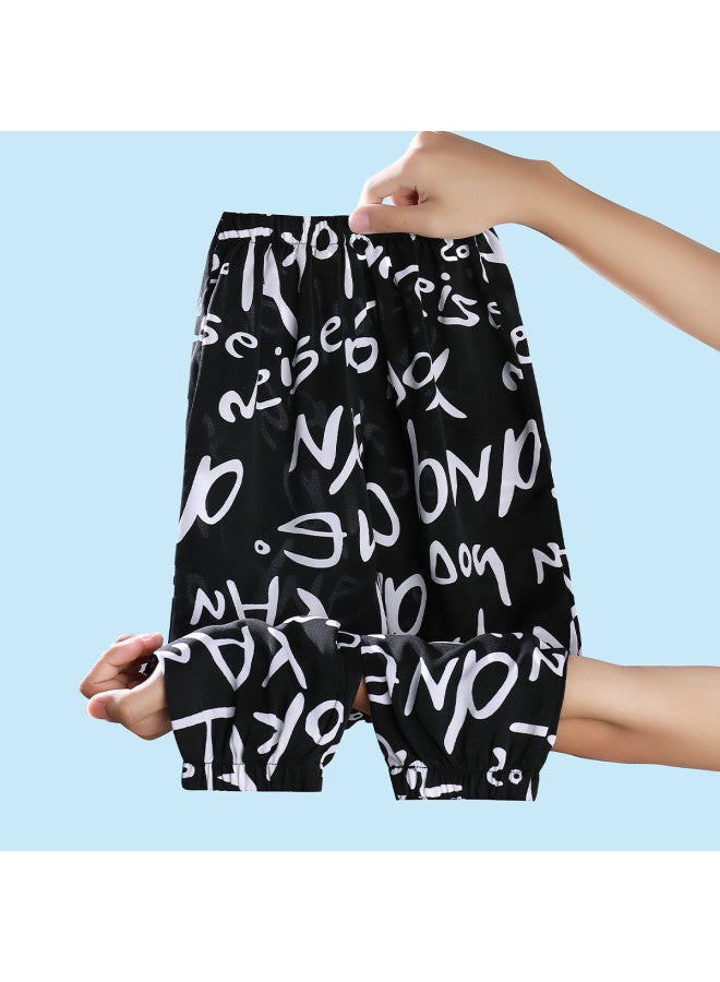 Badibadi spring And Autumn Children's Pants, Girls' Long Pants, Thin Mosquito-repellent Pants, Loose And Comfortable Casual Trousers - Image 2