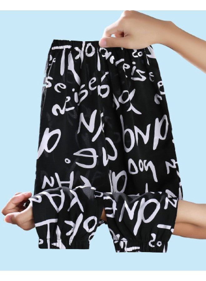 Badibadi spring And Autumn Children's Pants, Girls' Long Pants, Thin Mosquito-repellent Pants, Loose And Comfortable Casual Trousers - Image 1