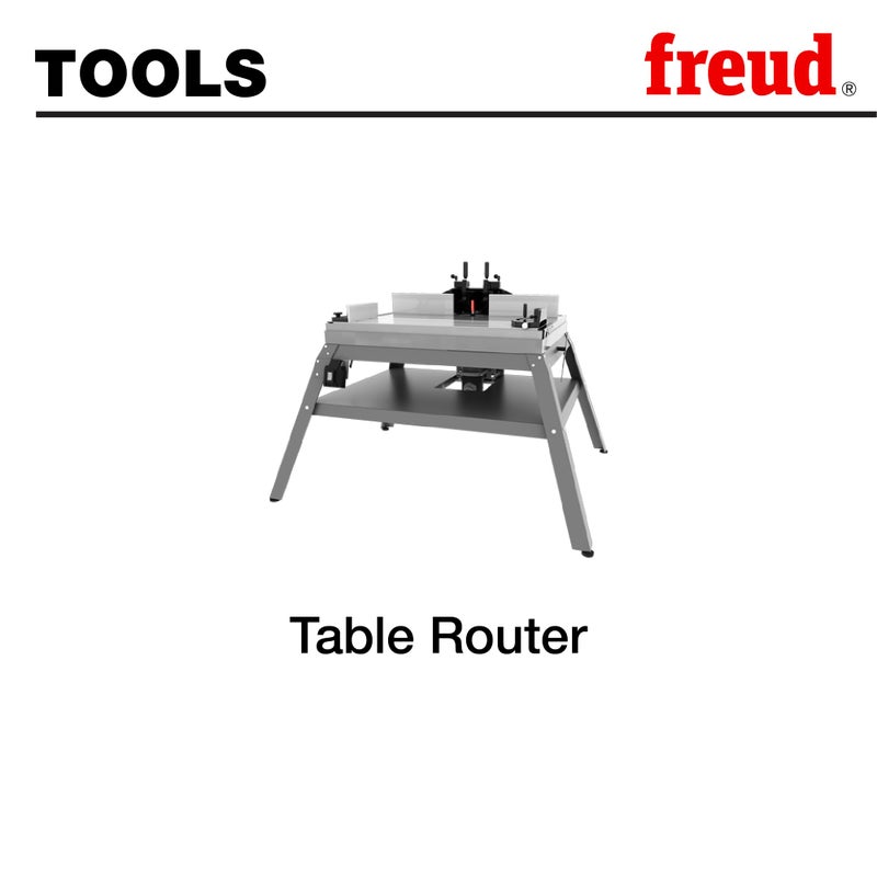 Freud Quadra-Cut Raised Panel Bit for Doors, Drawer Fronts, Paneling, and Decorative Tasks - 3-1/2" Diameter, 7/32" Height, 2-1/2" Length, 25/32" Radius, 1/2" Shank - 99-518 - Image 4