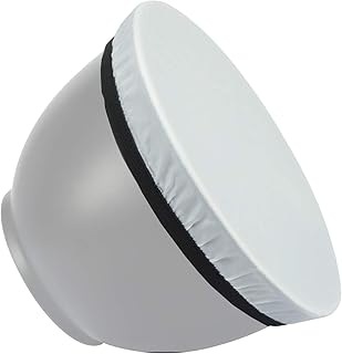 Leftfoto Leftfoto 7" Soft White Diffuser Sock for Standard Reflector / 180mm Sparkler Reflectors Studio Strobe Reflector,  - Image 1