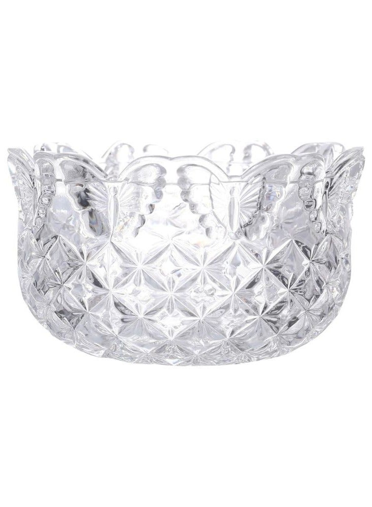 بوهيميا وعاء زجاجي متين يستخدم للتخزين - شفاف - Image 2