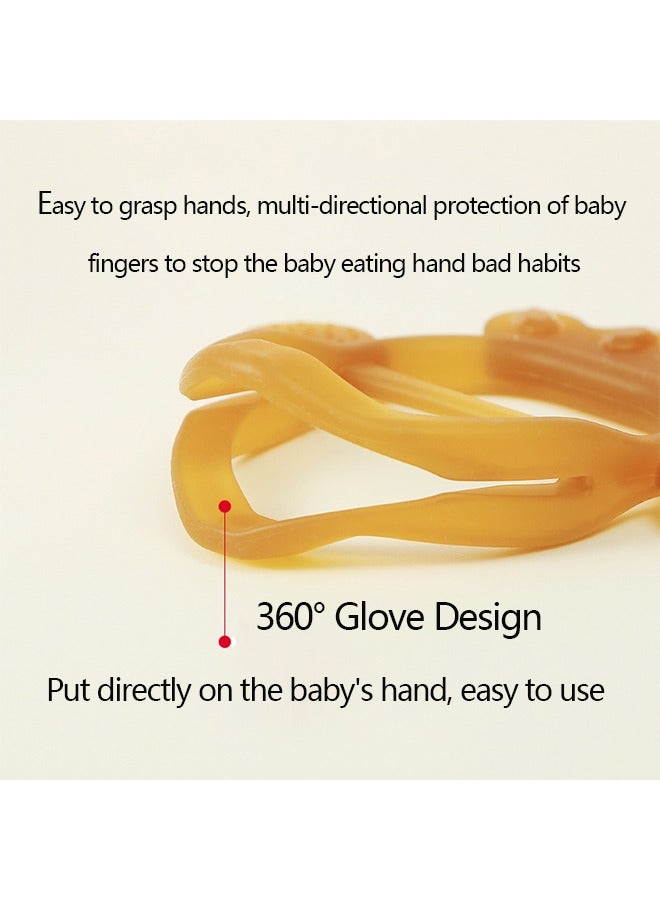 Baby Teething Toys，Soft Silicone Baby Teether for Soothe Babies Sore Gums Stimulating Gums Toys，New Born Breast Feeding Babies 0 to 6 Months