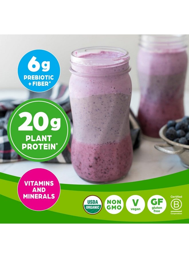 Orgain Organic Meal, Vegan Meal Replacement Protein Powder, Vanilla Bean - 20g Plant Based Protein, 6g Prebiotic Fiber, Fruits, Vegetables & Greens, Gluten Free, Shakes & Smoothies, 2.01lb - Image 2