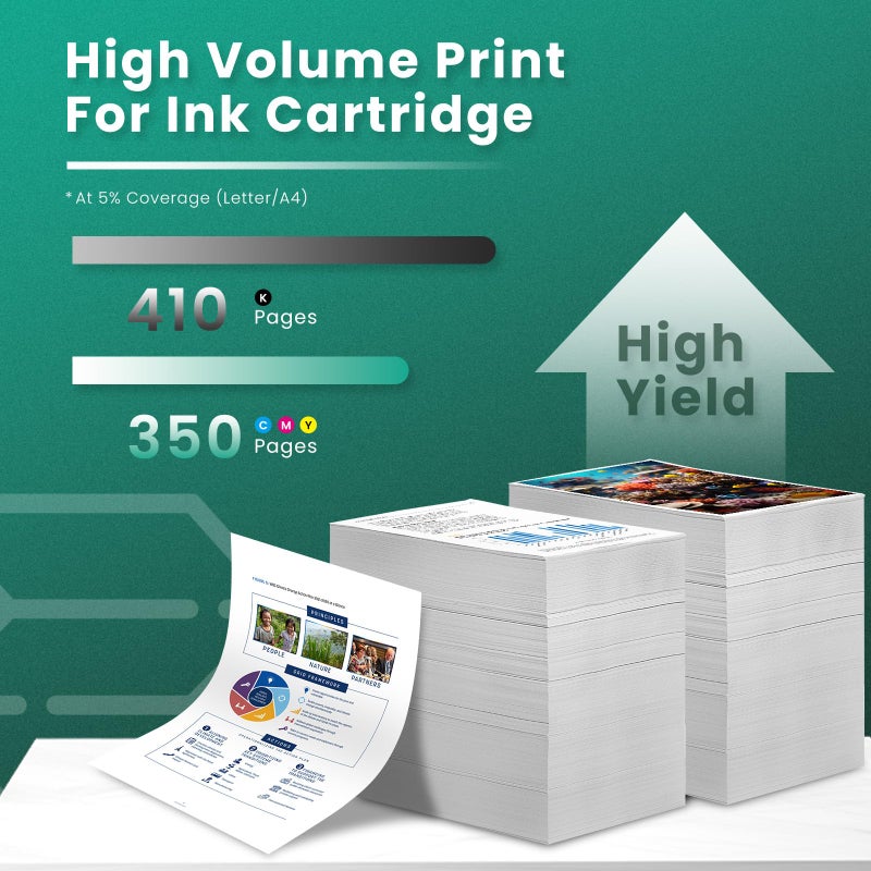 GREENBOX Remanufactured Ink Cartridge Replacement for Canon PG-210XL CL-211XL 210XL 211XL High Yield for Pixma IP2702 MX410 MP495 MP230 MP240 MP280 MX340 MX350 MX360 Printer (1 Black 1 Tri-Color) - Image 3