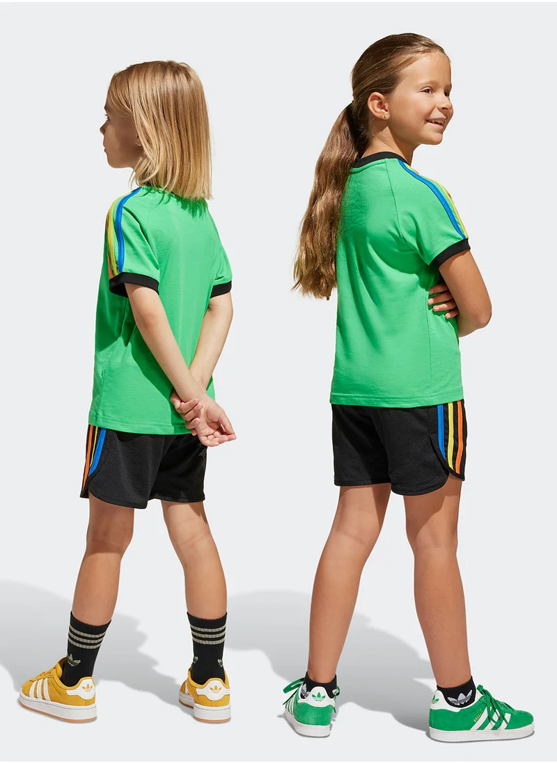 اديداس اوريجينالز Kids Shorts And T-Shirt Set