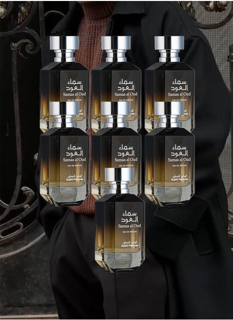 7 Pieces Samaa Al Oud Perfume For Men 100ml EDP