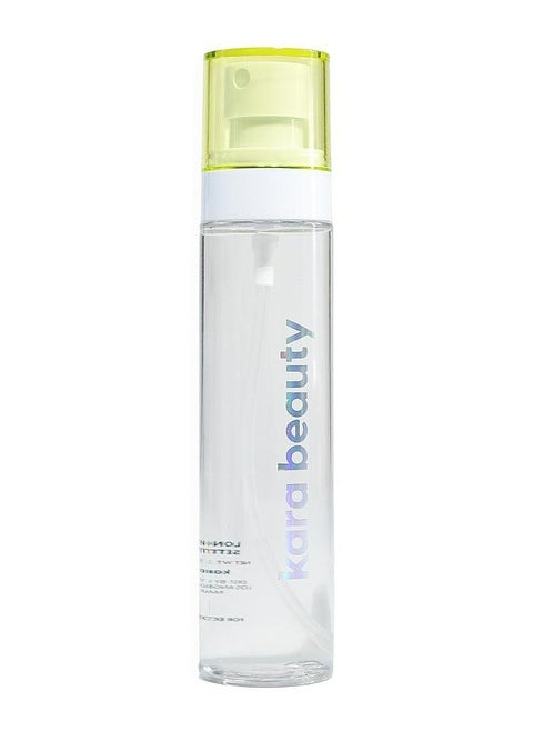 Kara Beauty SpraySetting Essentials Long-wear setting spray for a new generation makeup look that lasts all day long! Its unique formula of lavender water and Irish seaweed nourishes your skin, keeps it fresh and ready to soak up. With special features, it is the ultimate in everyday beauty.