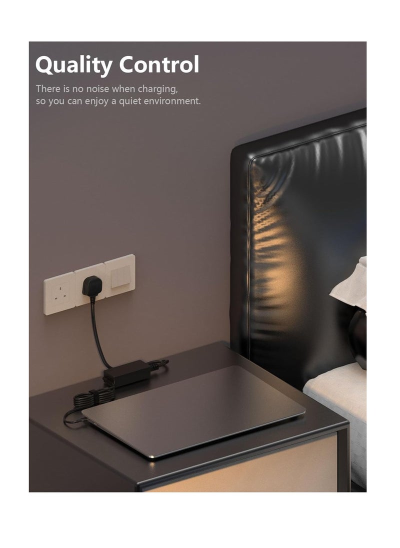 ماركة غير محددة 65 واط USB C Chromebook شحن سريع كابل إمداد الطاقة محول متوافق على نطاق واسع مع الأجهزة المتعددة مع واجهة Type-c  - Image 4