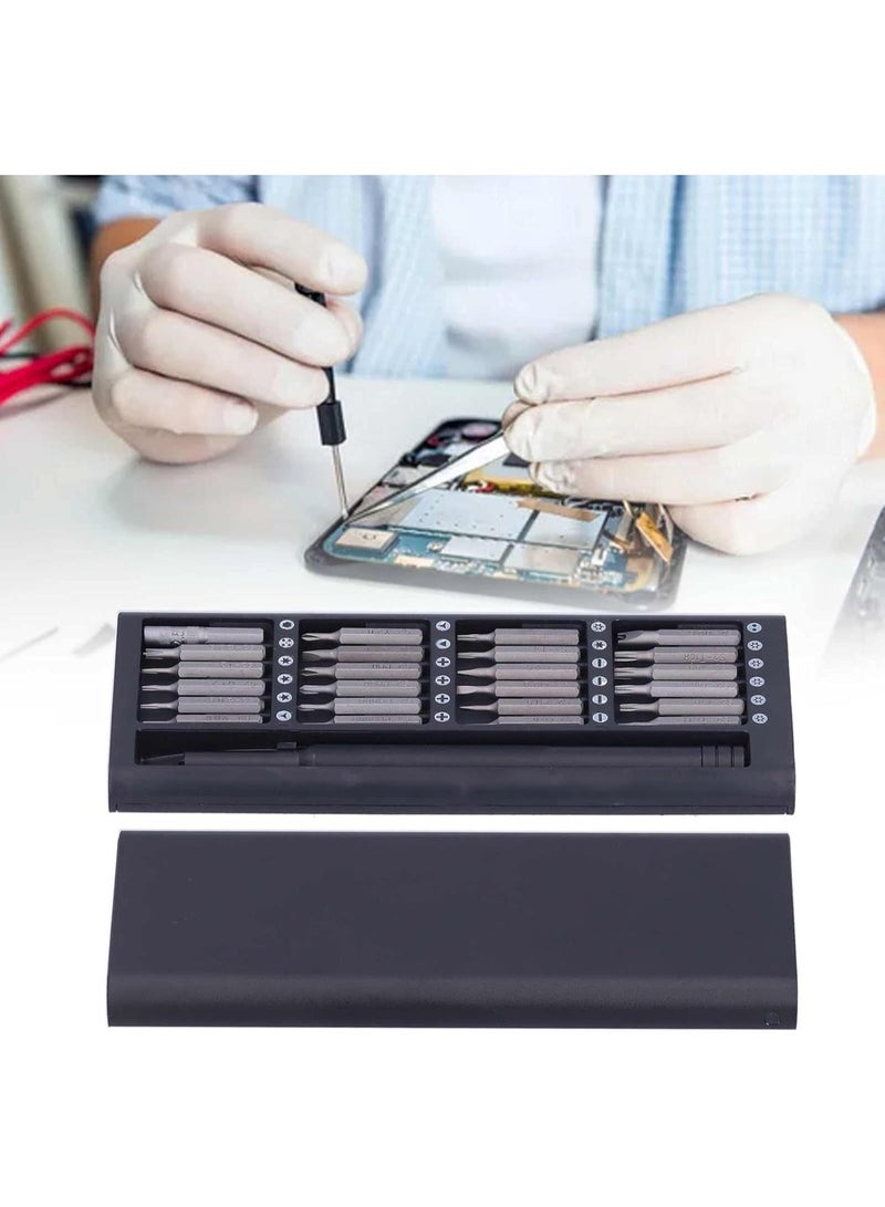 GGOOT 25 in 1 Screwdriver Set Multifunctional Mini Screwdriver Bit Precise Screwdriver Kit Hardware Repair Tool with Storage Box  - Image 2