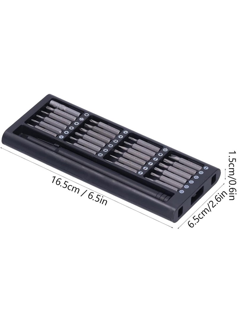 GGOOT 25 in 1 Screwdriver Set Multifunctional Mini Screwdriver Bit Precise Screwdriver Kit Hardware Repair Tool with Storage Box  - Image 5