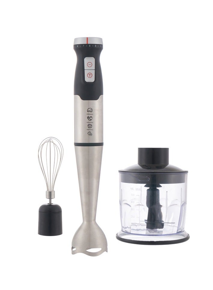 Ultra 5-in-1 Hand Blender with Attachments, 500 ml, 1000W, Stainless Steel UHB105SE - Image 1