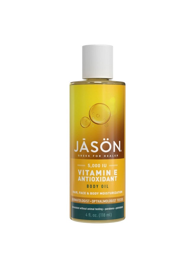 JASON Vitamin E 5,000 IU Moisturizing Body Oil, For Hair, Face, and Body, 4 Fluid Ounces - Image 1
