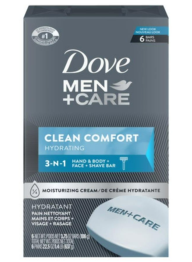 دوف صابون الجسم ولوح الوجه لترطيب البشرة وتنظيفها وراحة أكثر ترطيبًا من ألواح الصابون