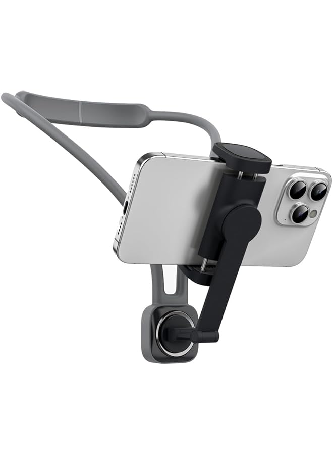 Green Tiger Neck Strap Mount with Stand - Black - Image 1