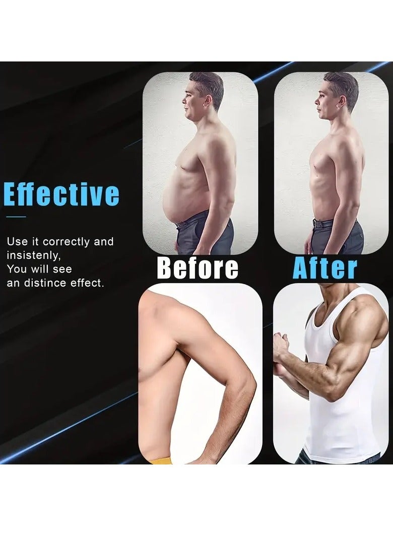 Gonice Abs Stimulator Fitness Belt And Abdominal Toner Equipment For Muscle Adult Women And Man At Home Workout Gym - Image 4