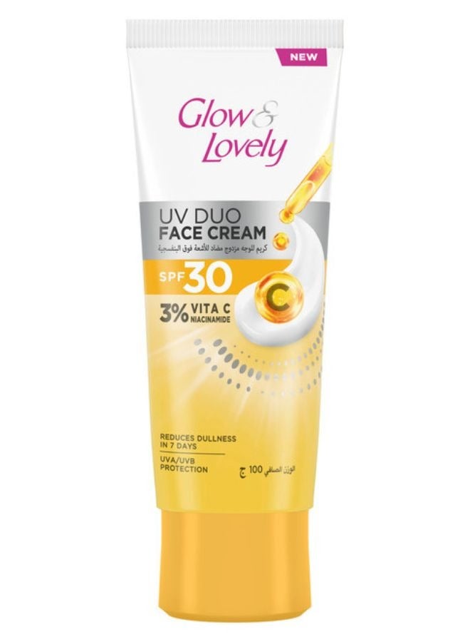Glow & Lovely كريم وجه ثنائي الأشعة فوق البنفسجية SPF 30 - Image 1
