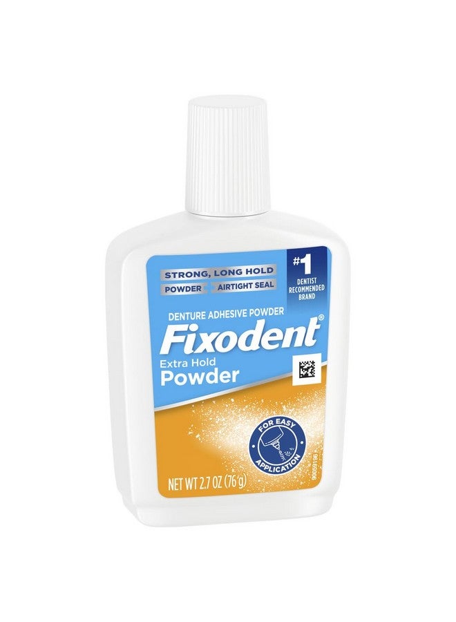 فكسودنت بودرة لاصقة للأسنان الصناعية من فيكسودنت، تثبيت إضافي، 2.7 أونصة (عبوة من 4 قطع) - Image 3