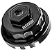 ELECHOI 64mm 14 Flutes4 Slots Oil Filter Cap Wrench Removal Tool Socket Compatible with Toyota Lexus and Scion Vehicles Equipped with 25L to 57L engines Black HeavyDuty Aluminum - Image 2