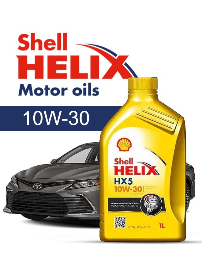 Engine Oil – For TOYOTA Camry V6 2025 - 2009, 6 Liter, 10w30 Shell - With Engine Oil Filter, Mobile Car Oil Change Service