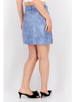 The Frolic Women Solid Mini Skirt, Light  - Image 2