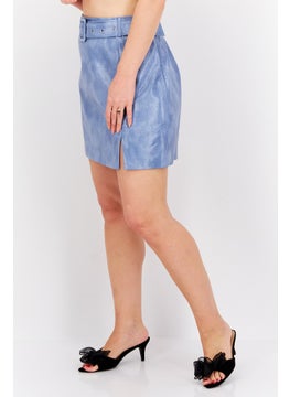 The Frolic Women Solid Mini Skirt, Light  - Image 4