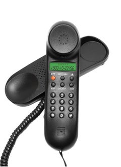Beetel Newly launched M25 Ultra Compact Caller ID Slim Line Landline,Numeric Display, Desk/Wall Mounted,12 Digit LCD,Speaker Phone,FSK/DTMF Compatible,Ringer Volume Control,LED Indication (Black M25)