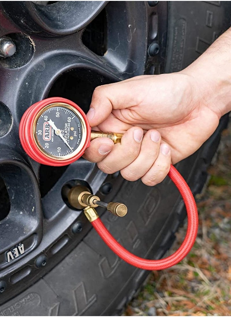 ARB - ARB E-Z Tire Deflator with PSI/BAR Analog Gauge and Pouch - ARB600 - Image 1