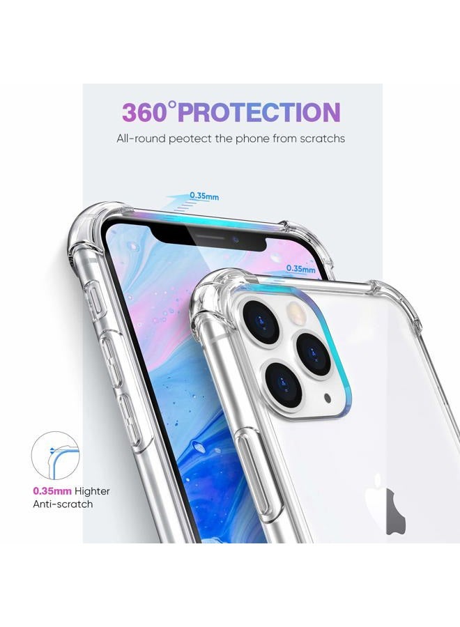 ORIbox for iPhone 11 Pro Max Case Clear,with 4 Corners Shockproof Protection,iPhone 11 Pro Max Clear Case for Women Men Girls Boys Kids,Case for iPhone 11 Pro Max Phone Clear - Image 3