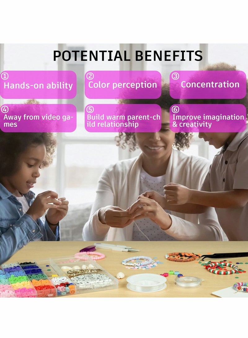 Excefore Clay Beads For Bracelet Making - Image 4