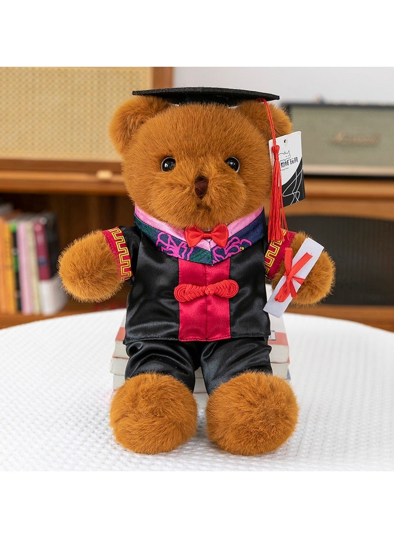 general Dr.Graduation Plush, Giant Plush Doll, Cute Animal PhD Toy, Gift for Kids, Girls, and Boys