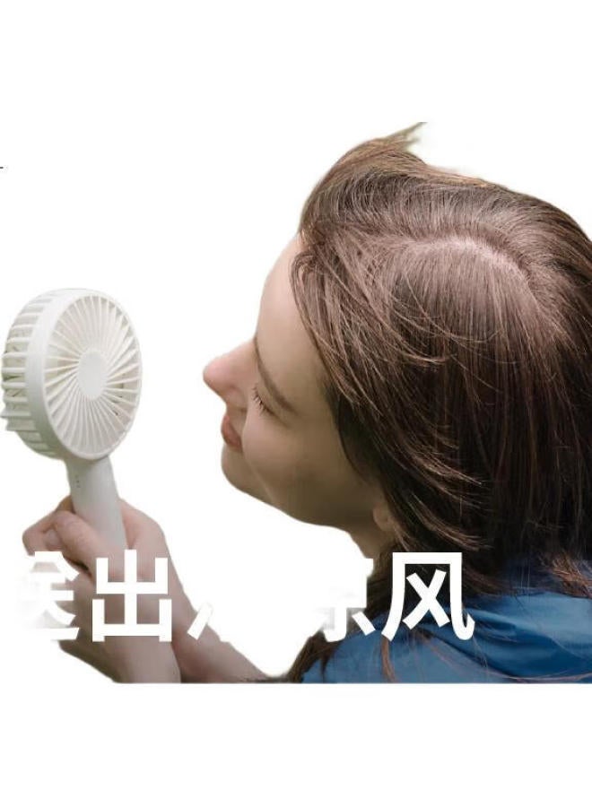 Solove N9 Handheld Fan, Usb Rechargeable, Portable Mini Fan, Summer Outdoor High-Power, For Student Dormitory, Office Desk, Long Battery Life, Quiet Operation, Blue