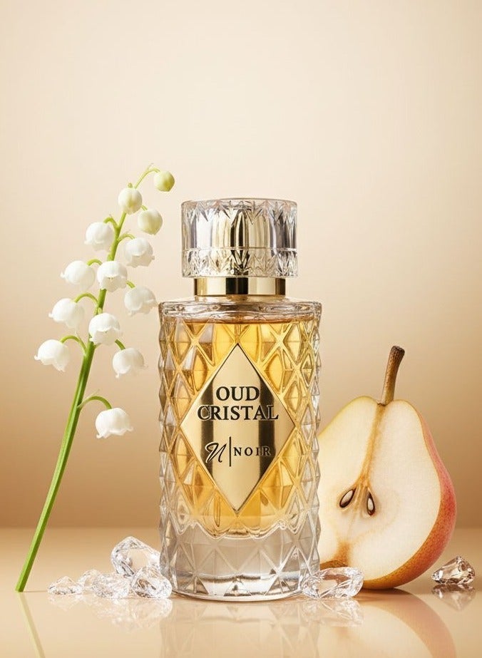 noir Oud Cristal (White Oud) Eau De Parfum for Men and Women, Unisex Fragrance with Oud and Musk 60ml - Image 2
