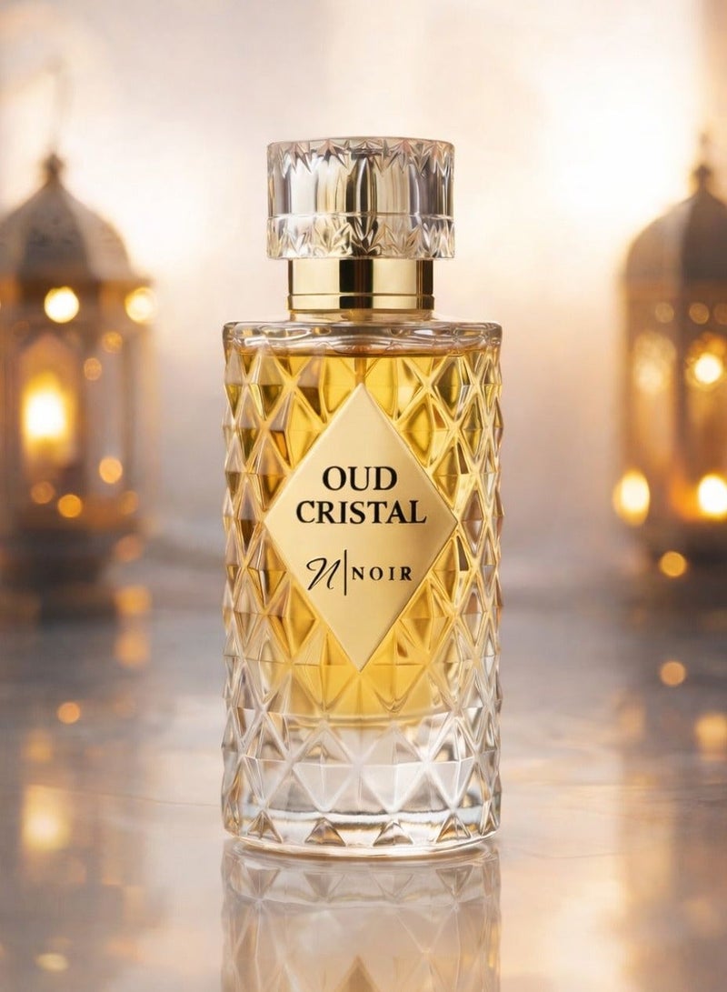 noir Oud Cristal (White Oud) Eau De Parfum for Men and Women, Unisex Fragrance with Oud and Musk 60ml - Image 1