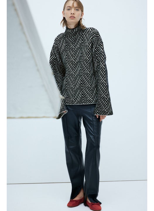 Wool-Blend Turtleneck Jumper