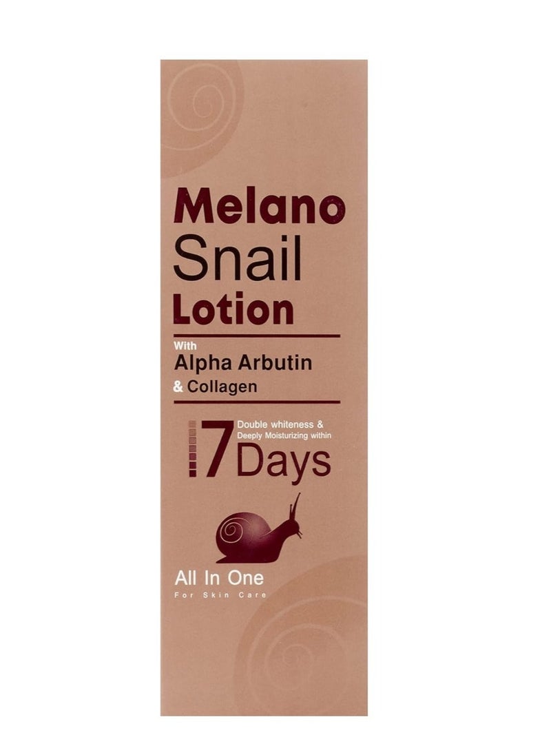 Body Lightening Lotion with Snail Extract Alpha Arbutin and Collagen 300 ml
