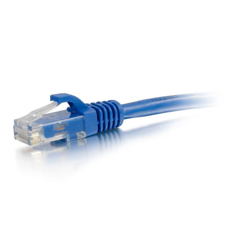 C2G/ Cables to Go Legrand - C2G Cat6 Ethernet Cable, Snagless Unshielded Cat6 Patch Cable, Blue Network Patch Cable, 25 Foot Snagless UTP Ethernet Cable, 1 Count, C2G 27145 - Image 2