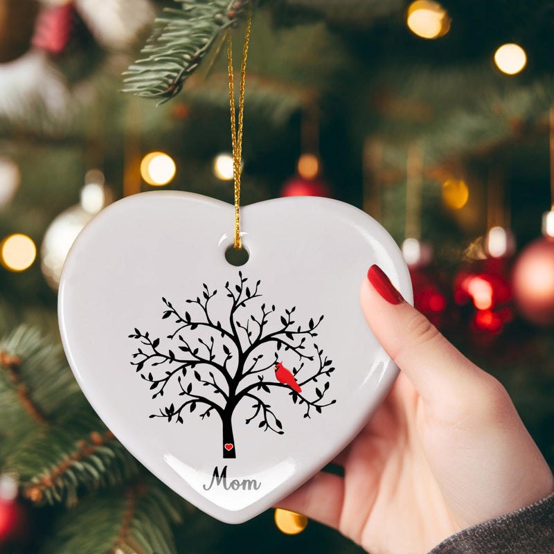 Jocidea in Loving Memory Christmas Ornament  Cardinal Memorial Ornament  Sympathy Gifts for Loss of Mom  Memorial Gifts for Loss of Father  in Memory of Mom - Image 4