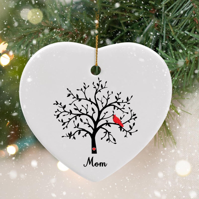 Jocidea in Loving Memory Christmas Ornament  Cardinal Memorial Ornament  Sympathy Gifts for Loss of Mom  Memorial Gifts for Loss of Father  in Memory of Mom - Image 2