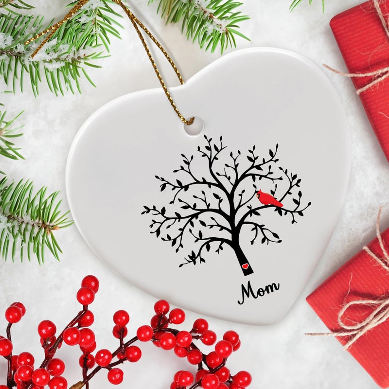 Jocidea in Loving Memory Christmas Ornament  Cardinal Memorial Ornament  Sympathy Gifts for Loss of Mom  Memorial Gifts for Loss of Father  in Memory of Mom - Image 3