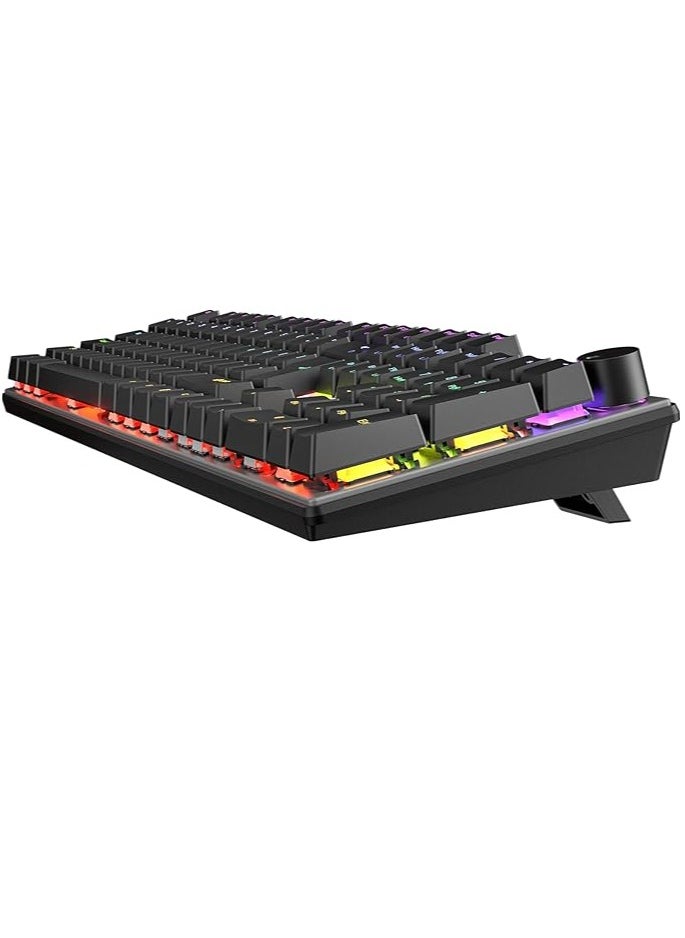Meetion - Meetion MK009 Pro Hot Swap Mechanical Keyboard Ergonomic Design Full Key Anti-Ghosting ABS Keycaps High Quality Metal Matte Panel Mechanical switches Gaming keyboards - Image 1