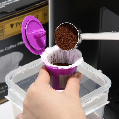 Pro Mael 360 Count Disposable K Cup Filters, Coffee Filter Paper for Keurig Brewers Single Serve 1.0 and 2.0, Use with Reusable K Cup Pods (White) - Image 3