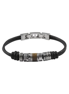 FOSSIL Men's Stainless Steel Bracelet with Lobster Clasp or Folding Clasp  - Image 1