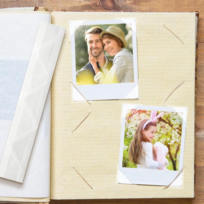 Lineco Archival Polyester Framers Corners - Clear, Acid-Free, 1.375 Inches, Pack of 240 for Mounting Photos and Artwork - Image 3