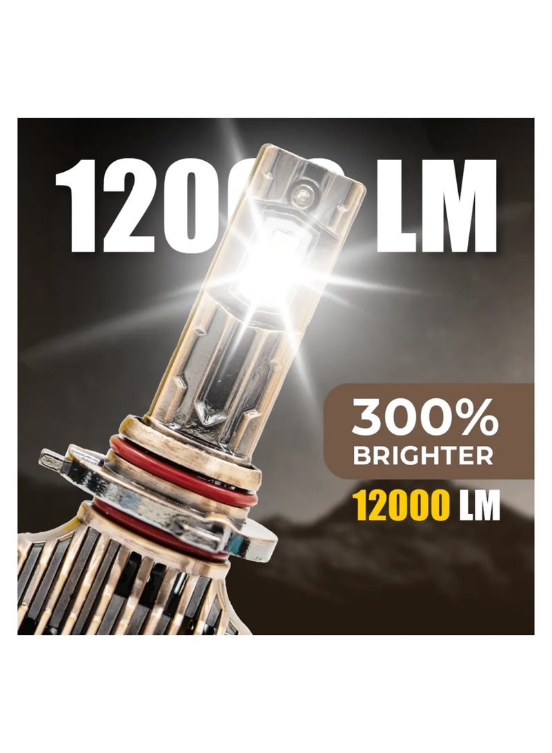 توبيز LX 60 قطعتين من مصابيح LED الأصلية للسيارة، 60 واط/القطعة، قوة 6000 لومن/القطعة، درجة حرارة اللون 6500 كلفن - LX60 HL - H13 - Image 2