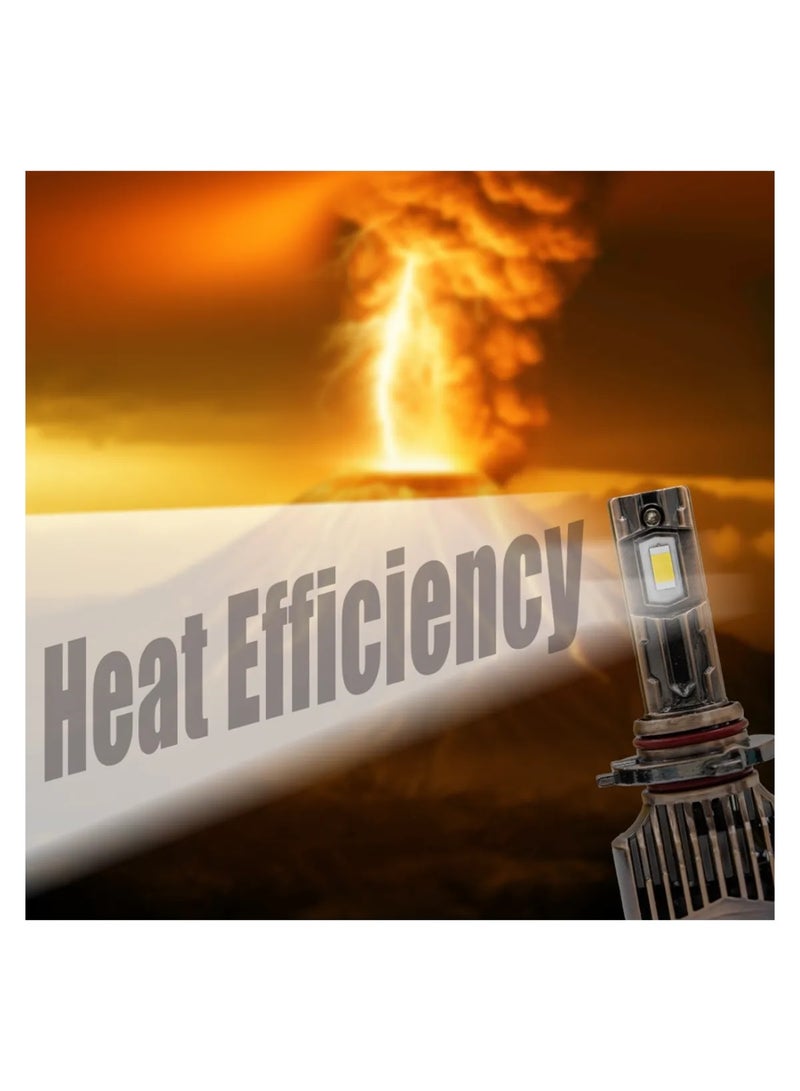 توبيز LX 60 قطعتين من مصابيح LED الأصلية للسيارة، 60 واط/القطعة، قوة 6000 لومن/القطعة، درجة حرارة اللون 6500 كلفن - LX60 HL - H13 - Image 4