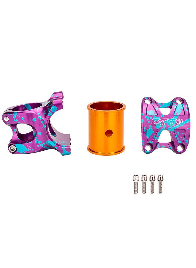 ZTTO Bike Stem Lightweight Bicycle Short Handlebar Stem Aluminum Alloy for BMX MTB Mountain Road Bike Blue - Image 5