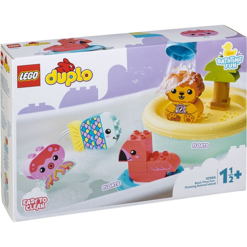 LEGO - Duplo Bath Time Fun: Floating Animal Island 20 Pieces - 10966 - Image 1