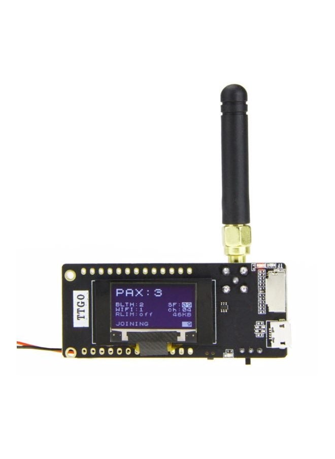 NIBEMINENT OLED SD Card Antenna Wifi Module Black/Gold  - Image 1