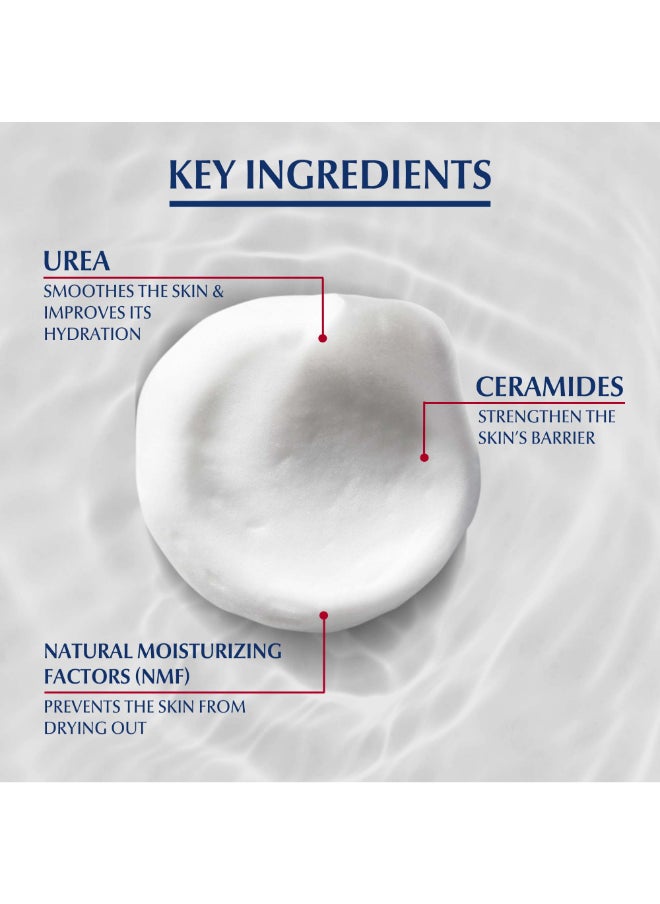 Eucerin UreaRepair Plus 10% Urea Foot Foam with Ceramide, Smoothes Callouses and Thickened Heels 150ml  - Image 4